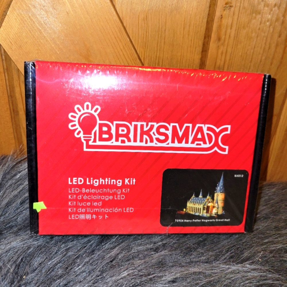 Briksmax led lighting kit for lego Harry potter hogwarts great hall
